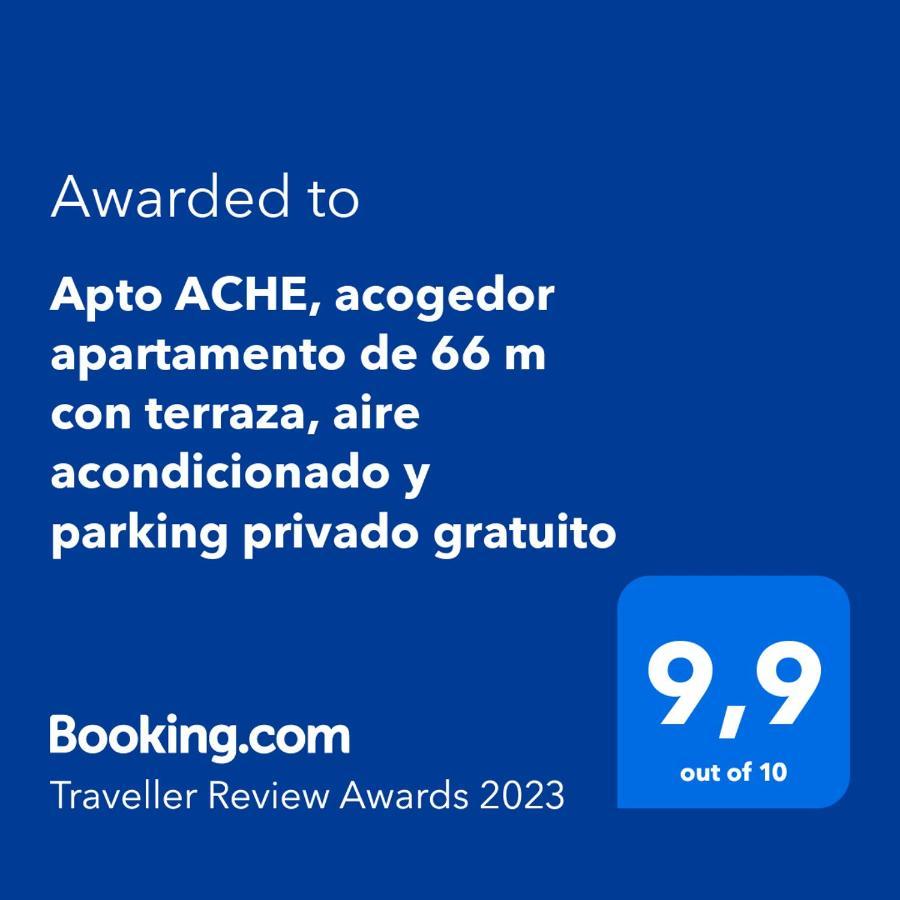 Apto Ache, Acogedor Apartamento De 66 M Con Terraza, Aire Acondicionado Y Parking Privado Gratuito Leilighet Los Abrigos Eksteriør bilde